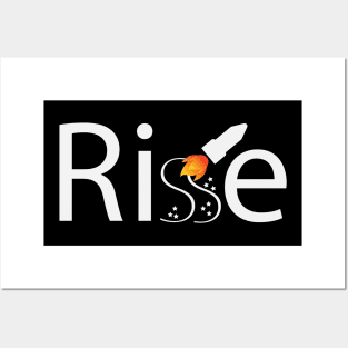 Rise design Posters and Art